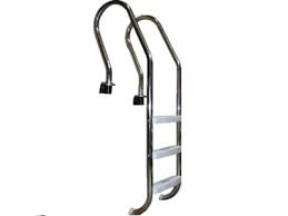 ESCALERA 3 PELDA&Ntilde;OS INOX ANTIDESLIZANTE HIDROTERMAL