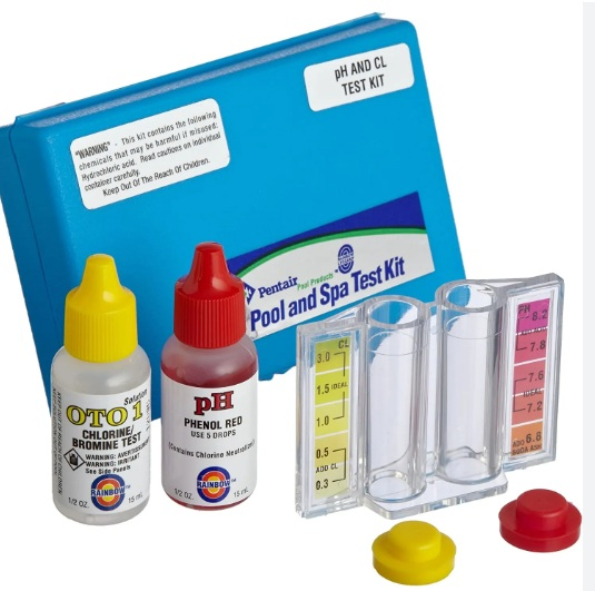 KIT DE PRUEBAS DOS PASOS CLEAR POOL