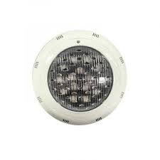 Foco Parche Led Color Aquex Piscina 18W 12VDC en Acero Inoxidable 266mm
