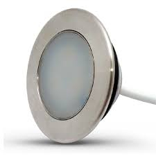 Foco Sirius 1.5" Mini-Led RGB 12W Acero Inoxidable Cable 10 mts