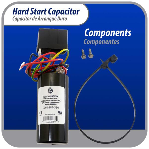 Protecci&oacute;n El&eacute;ctrica Digital y Capacitor de Arranque para Heat Pump Pentair