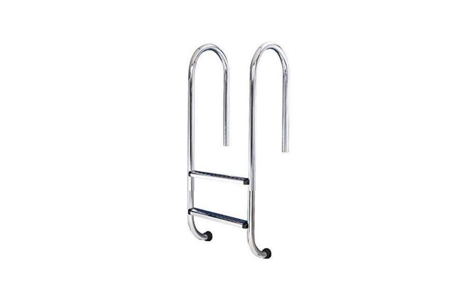 Escalera Astral 2 Pelda. Acero Inox. Prof. 70 cm / sin anclajes