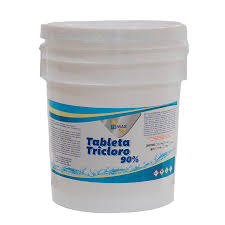 Cubeta 40 uds Tabletas Blancas Tri-Cloro al 90%